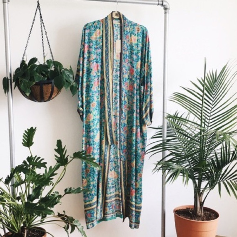 🌿 Turquoise FT kimono 🌿